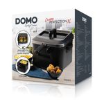 Electronice si Electrocasnice - Electrocasnice bucatarie - Aparate de gatit & desert - Friteuze - Friteuza Domo DO545FR, 4L, 2000W, fereastra vizualizare - Infinity.ro