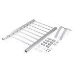 Market - Spalare si intretinere rufe - Uscatoare de rufe si accesorii - Uscator electric de prosoape/rufe Domo DO7117DR, 150W, montare pe perete sau in picioare, IPX4 - Infinity.ro