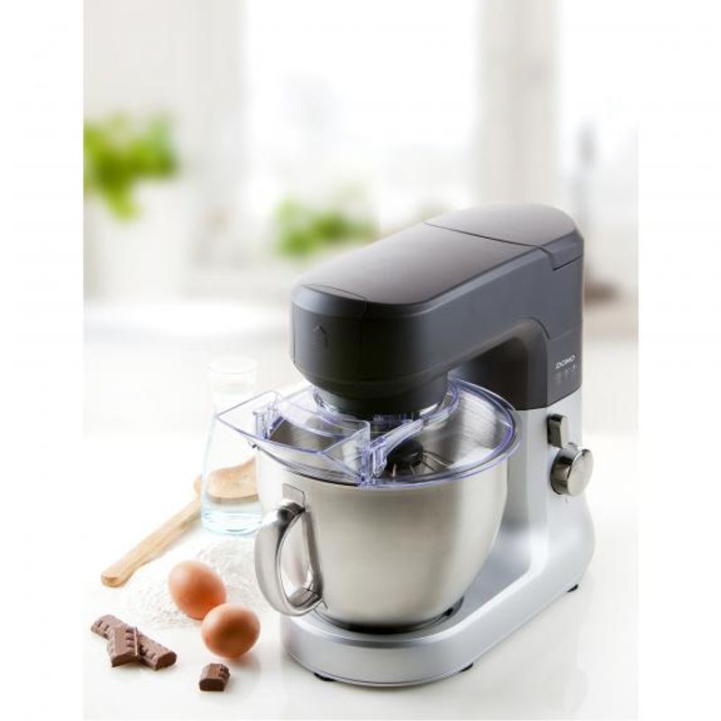 Electronice si Electrocasnice - Electrocasnice bucatarie - Mixere, tocatoare & roboti de bucatarie - Mixere - Robot de bucatarie Domo DO9182KR, 1000 W, accesoriu masina de tocat si blender - Infinity.ro