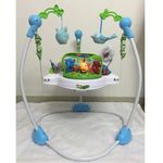 Jucarii, Copii si Bebe - Jucarii si jocuri - Jucarii de exterior - Balansoare copii - Saritor pentru Copii cu Centru de Activitati, Baby jumper, Scaun rotativ 360°, Multicolor, 6 luni +, - Infinity.ro