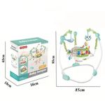 Jucarii, Copii si Bebe - Jucarii si jocuri - Jucarii de exterior - Balansoare copii - Saritor pentru Copii cu Centru de Activitati, Baby jumper, Scaun rotativ 360°, Multicolor, 6 luni +, - Infinity.ro
