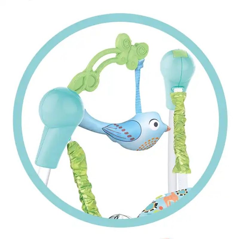 Jucarii, Copii si Bebe - Jucarii si jocuri - Jucarii de exterior - Balansoare copii - Saritor pentru Copii cu Centru de Activitati, Baby jumper, Scaun rotativ 360°, Multicolor, 6 luni +, - Infinity.ro