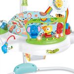 Jucarii, Copii si Bebe - Jucarii si jocuri - Jucarii de exterior - Balansoare copii - Saritor pentru Copii cu Centru de Activitati, Baby jumper, Scaun rotativ 360°, Multicolor, 6 luni +, - Infinity.ro