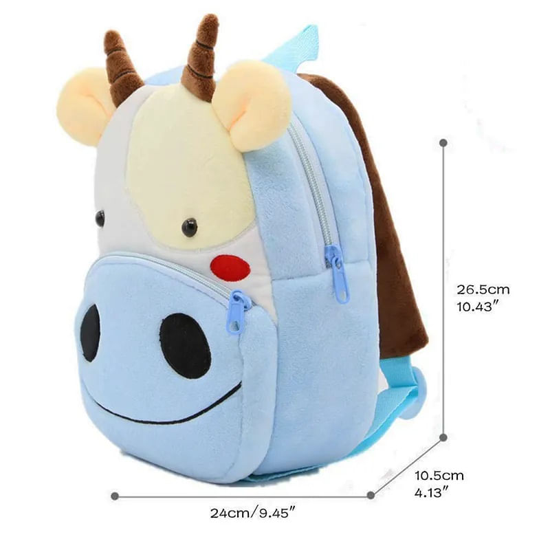 Carti si Birotica - Rechizite - Rucsacuri si genti scolare - Ghiozdan gradinita pentru copii prescolari WePro Store, Vacuta, plus, 26 x 24 x 10 - Infinity.ro