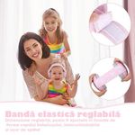 Casa si Gradina - Mobilier - Mobilier copii - Sisteme de siguranta - Casti Antifonice Pentru Copii si Bebelusi 3-36 luni, Protectie Auditiva, Prindere Sigura Fontanela, Roz cu Gri - Infinity.ro