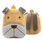 Carti si Birotica - Rechizite - Rucsacuri si genti scolare - Ghiozdan gradinita pentru copii prescolari WePro Store, Catel maro, plus, 26 x 24 x 10 - Infinity.ro