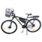 Sport si Outdoor - Ciclism - Piese pentru biciclete - Accesorii piese biciclete - Cos metalic pentru bicicleta cu maner, demontabil, conceput pentru a fi montat in partea din fata - Infinity.ro
