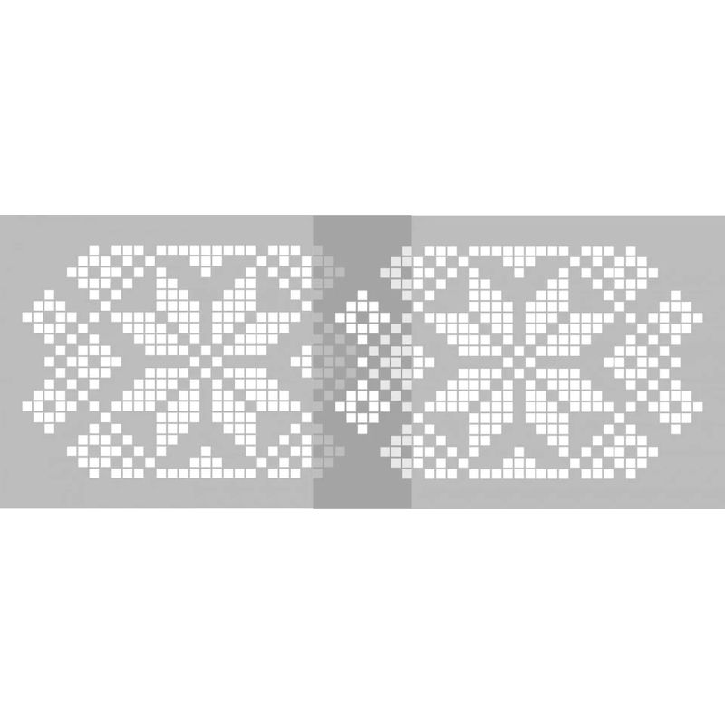 Casa si Gradina - Decoratiuni - DIY - Sabloane decorative pereti - Sablon 340x250x0.7mm, Motiv Traditional Romanesc, Refolosibil MX70003, 28 x 18 cm - Infinity.ro