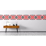 Casa si Gradina - Decoratiuni - DIY - Sabloane decorative pereti - Sablon 340x250x0.7mm, Motiv Traditional Romanesc, Refolosibil MX70003, 28 x 18 cm - Infinity.ro