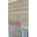 Casa si Gradina - Decoratiuni - DIY - Sabloane decorative pereti - Sablon 340x250x0.7mm, Motiv Traditional Romanesc, Refolosibil MX70003, 28 x 18 cm - Infinity.ro