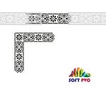 Casa si Gradina - Decoratiuni - DIY - Sabloane decorative pereti - Sablon Perete vopsire, tencuiala dimensiune 570x120 mm grosime 0,7mm Bordura 6 MXSP7378 - Infinity.ro