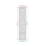 Casa si Gradina - Decoratiuni - DIY - Sabloane decorative pereti - Sablon Perete vopsire, tencuiala dimensiune 570x120 mm grosime 0,7mm Bordura 6 MXSP7378 - Infinity.ro