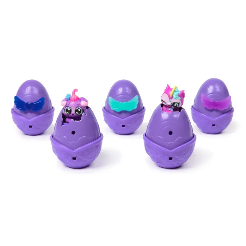Jucarii, Copii si Bebe - Jucarii si jocuri - Figurine - Hatchimals Alive Neon Rainbow Set Carton Oua - Infinity.ro