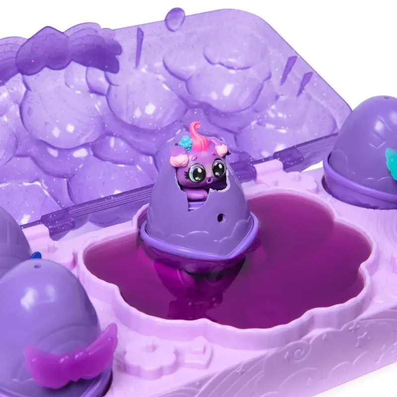 Jucarii, Copii si Bebe - Jucarii si jocuri - Figurine - Hatchimals Alive Neon Rainbow Set Carton Oua - Infinity.ro