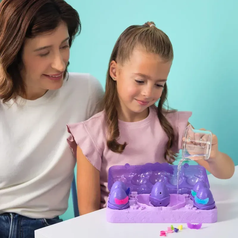 Jucarii, Copii si Bebe - Jucarii si jocuri - Figurine - Hatchimals Alive Neon Rainbow Set Carton Oua - Infinity.ro