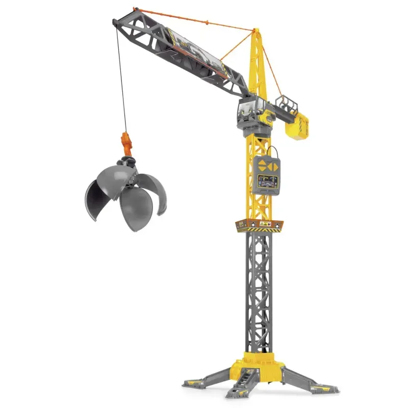Jucarii, Copii si Bebe - Jucarii si jocuri - Vehicule si jucarii cu telecomanda - Utilaje constructie de jucarie - Dickie Macara Mighty Crane 110cm Rotatie 360 Cu Telecomanda - Infinity.ro
