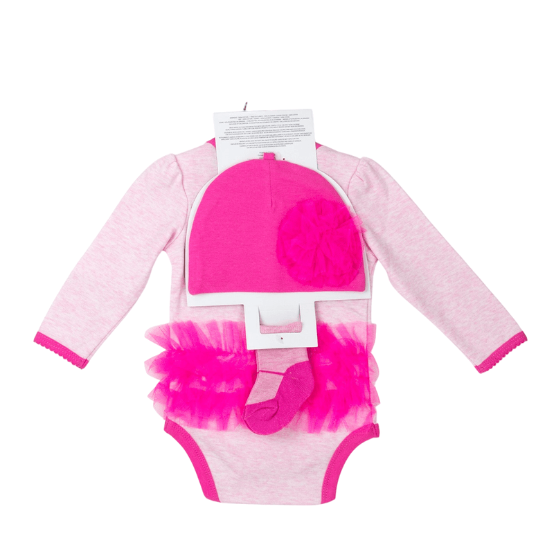 Fashion, accesorii si bijuterii - Copii - Imbracaminte copii - Treninguri si compleuri copii - Set 3 piese pentru fetite Through Night Mother's Choice - marimea 6-9 luni - Infinity.ro