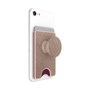 Suport tip Popsocket ONSG® pentru Telefon, ABS, Saffiano Rose Gold