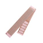 Laptop, Telefoane si Tablete - Wearables si gadgeturi - Wearables - Accesorii wearables - Curea ONSG® pentru Samsung Galaxy Watch 4/5/Active 2, Huawei Watch GT 3 42mm/GT 3 Pro 43mm, Q71, Nylon, Rose Gold - Infinity.ro