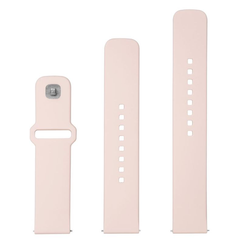Laptop, Telefoane si Tablete - Wearables si gadgeturi - Wearables - Accesorii wearables - Curea ONSG® pentru Samsung Galaxy Watch 4/5/Active 2, Huawei Watch GT 3 42mm/GT 3 Pro 43mm, Q41, Silicon, Pink - Infinity.ro