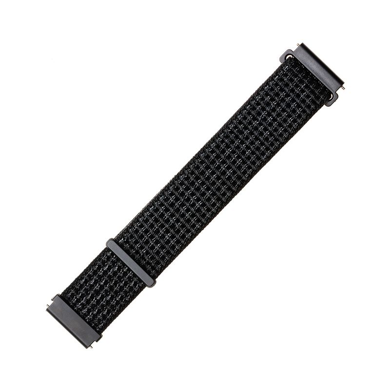 Laptop, Telefoane si Tablete - Wearables si gadgeturi - Wearables - Accesorii wearables - Curea ONSG® pentru Huawei Watch GT 2 46mm/GT 2 Pro/GT 3 Pro 46mm/Ultimate, Xiaomi Watch S1, Q68, Nylon, Reflective Black - Infinity.ro