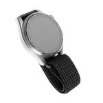 Laptop, Telefoane si Tablete - Wearables si gadgeturi - Wearables - Accesorii wearables - Curea ONSG® pentru Huawei Watch GT 2 46mm/GT 2 Pro/GT 3 Pro 46mm/Ultimate, Xiaomi Watch S1, Q68, Nylon, Reflective Black - Infinity.ro