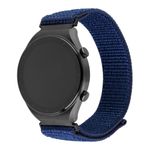Laptop, Telefoane si Tablete - Wearables si gadgeturi - Wearables - Accesorii wearables - Curea ONSG® pentru Huawei Watch GT 2 46mm/GT 2 Pro/GT 3 Pro 46mm/Ultimate, Xiaomi Watch S1, Q70, Nylon, Dark Blue - Infinity.ro
