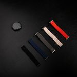 Laptop, Telefoane si Tablete - Wearables si gadgeturi - Wearables - Accesorii wearables - Curea ONSG® pentru Huawei Watch GT 2 46mm/GT 2 Pro/GT 3 Pro 46mm/Ultimate, Xiaomi Watch S1, Q70, Nylon, Dark Blue - Infinity.ro