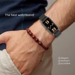 Laptop, Telefoane si Tablete - Wearables si gadgeturi - Wearables - Accesorii wearables - Curea ONSG® pentru Garmin Fenix 3/3 HR/5X/5X Plus/6X/6X Pro/7X/7X Pro Solar, J81, Otel, Silver - Infinity.ro