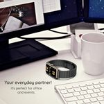Laptop, Telefoane si Tablete - Wearables si gadgeturi - Wearables - Accesorii wearables - Curea ONSG® pentru Garmin Fenix 3/3 HR/5X/5X Plus/6X/6X Pro/7X/7X Pro Solar, J81, Otel, Silver - Infinity.ro