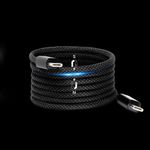 Laptop, Telefoane si Tablete - Telefoane mobile si accesorii - Accesorii Telefoane - Cabluri si adaptoare telefoane - Cablu de date Type-C la Type-C, 240W, Magnetic, 480Mbps, 1.5m, X17, Nailon, Edizard EZ820102150, X17, Nailon, Black - Infinity.ro