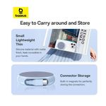 Laptop, Telefoane si Tablete - Telefoane mobile si accesorii - Accesorii Telefoane - Cabluri si adaptoare telefoane - Cablu Type-C la Type-C, 100W, 1m, A78, Policarbonat, Baseus Pathfinder P10368400311 00, A78, Policarbonat, Galaxy Blue - Infinity.ro