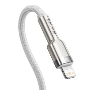 Cablu Type-C la Lightning 20W, 2m, A98, Baseus Cafule Series CATLJK B02, A98, Black