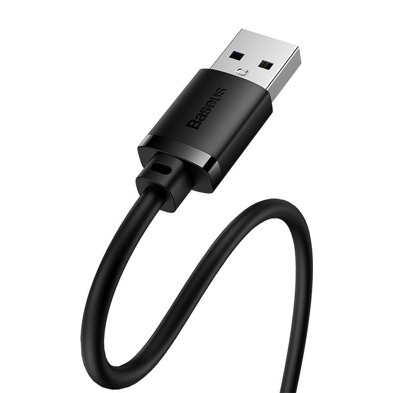Laptop, Telefoane si Tablete - Telefoane mobile si accesorii - Accesorii Telefoane - Cabluri si adaptoare telefoane - Cablu Extensie USB la USB, 0.5m, A65, PVC, Black - Infinity.ro