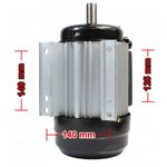 Casa si Gradina - Electrice - Echipamente electrice - Accesorii compresoare - Motor electric monofazic 3 kW 2850 rotatii 230V 24mm B-ACE2850401FN - Infinity.ro