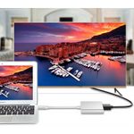 PC, gaming si accesorii - Retelistica - Hub-uri - Adaptor multifunctional 3 in 1 USB-C la HDMI Techstar® ZFZ3IN1, HDMI 4K, 1 x USB 3.0, PD Port, Compatibil HD TV - Infinity.ro
