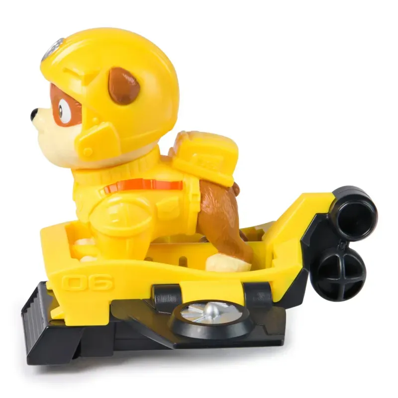 Jucarii, Copii si Bebe - Jucarii si jocuri - Figurine - Patrula Catelusilor Action Pups Set Vehicul De Salvare Hoverboard Si Figurina Rubble 5 Cm - Infinity.ro