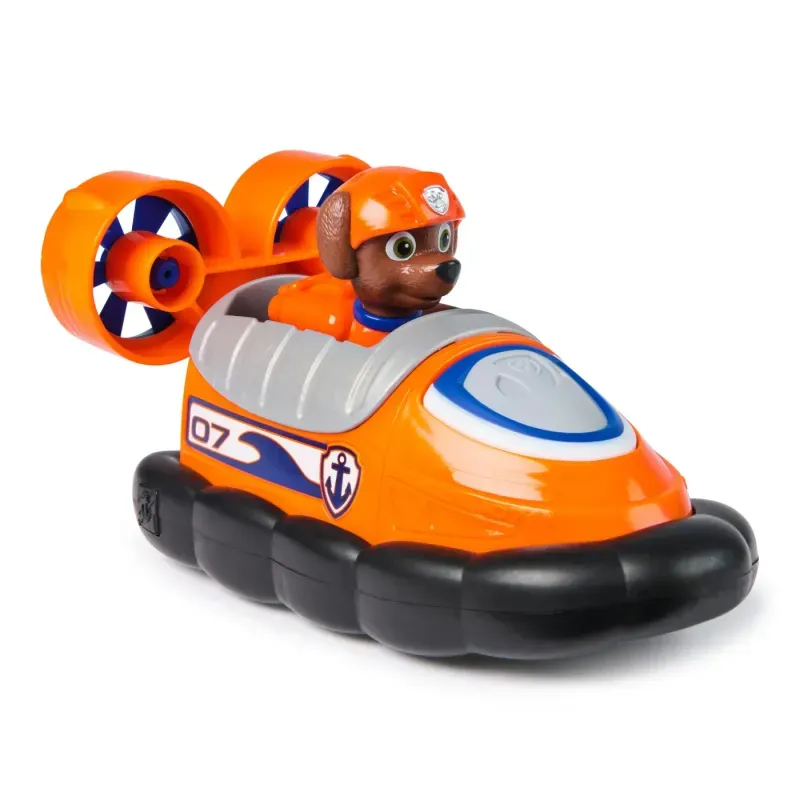 Jucarii, Copii si Bebe - Jucarii si jocuri - Figurine - Patrula Catelusilor Set Vehicul De Baza Hovercraft Si Figurina Zuma - Infinity.ro