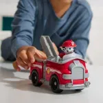 Jucarii, Copii si Bebe - Jucarii si jocuri - Figurine - Patrula Catelusilor Set Vehicul De Baza Masina De Pompieri Si Figurina Marshall - Infinity.ro