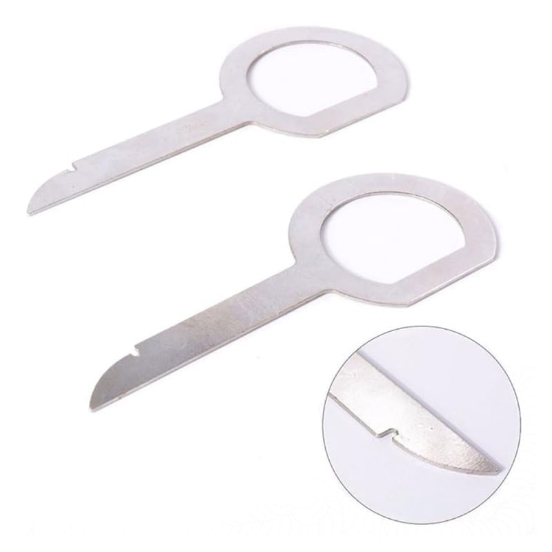 Auto si Moto - Reparatii si depanare - Scule auto - Scule si truse auto - Set 12 piese pentru demontare tapiterie sau elemente auto de interior, Techstar® D0087, plastic, portocaliu - Infinity.ro