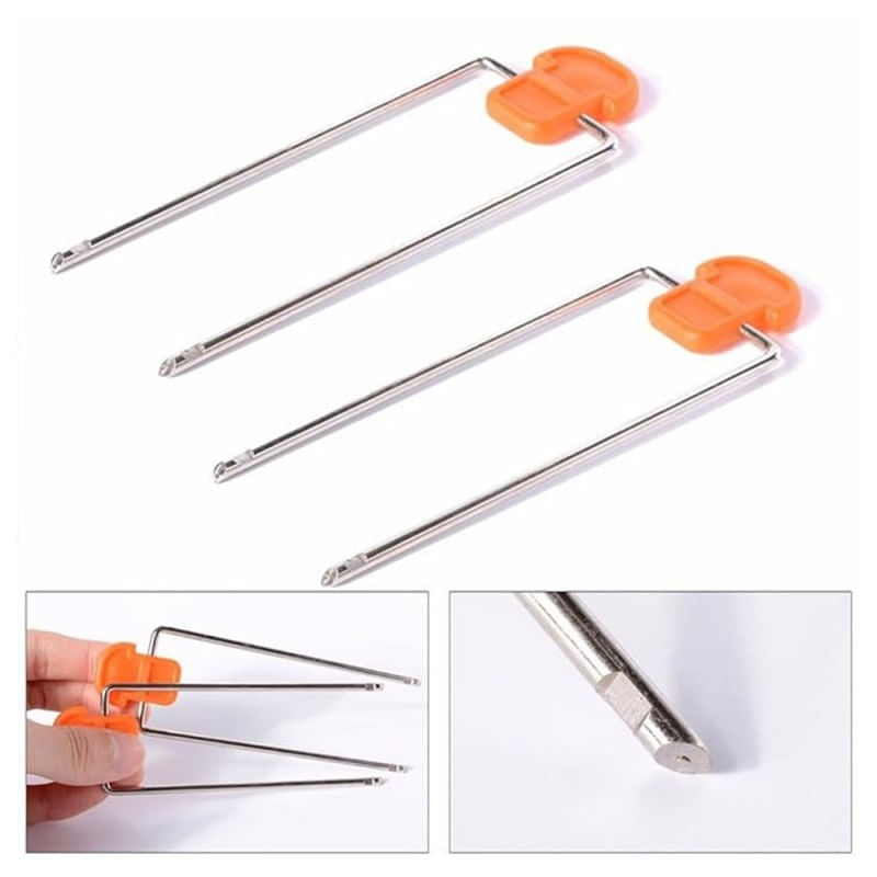 Auto si Moto - Reparatii si depanare - Scule auto - Scule si truse auto - Set 12 piese pentru demontare tapiterie sau elemente auto de interior, Techstar® D0087, plastic, portocaliu - Infinity.ro