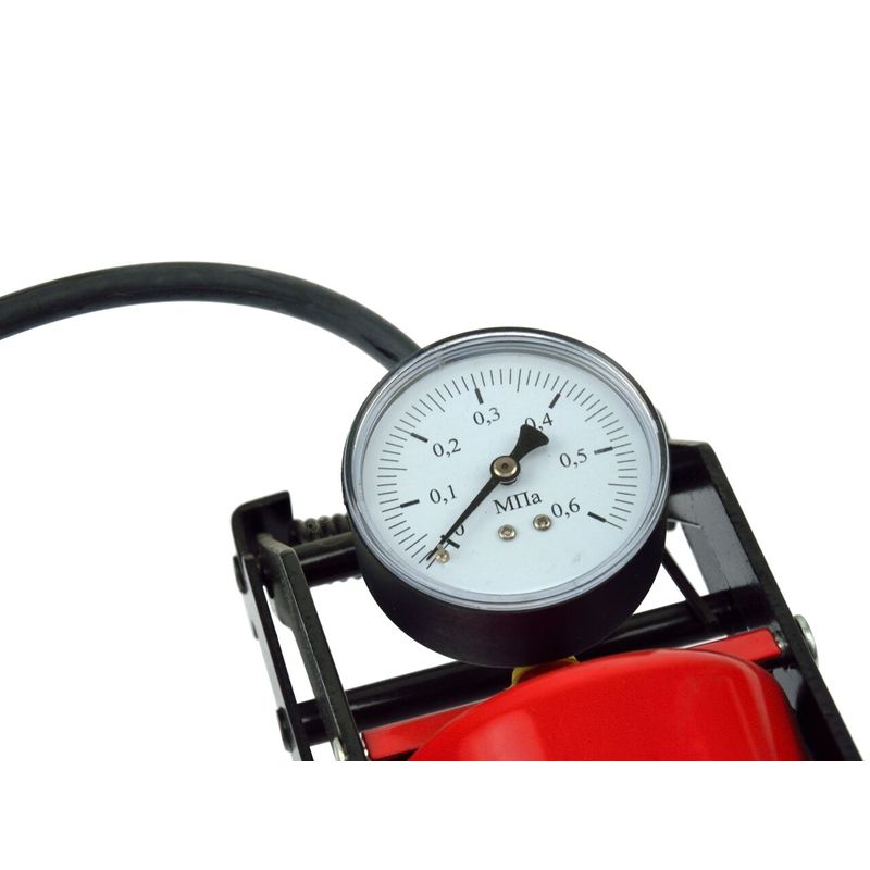 Sport si Outdoor - Ciclism - Accesorii pentru biciclete - Pompe biciclete - Pompa de picior cu un piston 80x130mm, GEKO G01303 - Infinity.ro