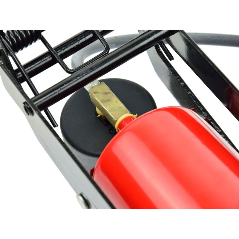 Sport si Outdoor - Ciclism - Accesorii pentru biciclete - Pompe biciclete - Pompa de picior cu un piston 80x130mm, GEKO G01303 - Infinity.ro