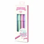 Carti si Birotica - Birotica - Instrumente de scris - Pixuri si stilouri - Set 4 pixuri cu radiera culori pastel - Infinity.ro