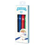 Carti si Birotica - Birotica - Instrumente de scris - Pixuri si stilouri - Set 4 pixuri cu radiera - Infinity.ro