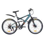 Sport si Outdoor - Ciclism - Biciclete pentru adulti - Mountainbike - Bicicleta MalTrack MTB 26” Target black-blue-orange Mountain Bike - Infinity.ro