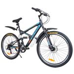Sport si Outdoor - Ciclism - Biciclete pentru adulti - Mountainbike - Bicicleta MalTrack MTB 26” Target black-blue-orange Mountain Bike - Infinity.ro