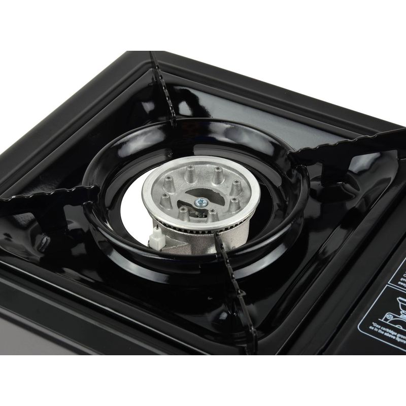 Sport si Outdoor - Camping - Bucatarie de camping - Arzatoare si accesorii - Aragaz portabil 2.5kW, 3.5 - 6.5 bari, Geko G80522 - Infinity.ro