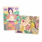 Jucarii, Copii si Bebe - Jucarii si jocuri - Jucarii & jocuri educative - Seturi pictura si desen - Atelier de pictura pe lemn Fete si flori - Infinity.ro