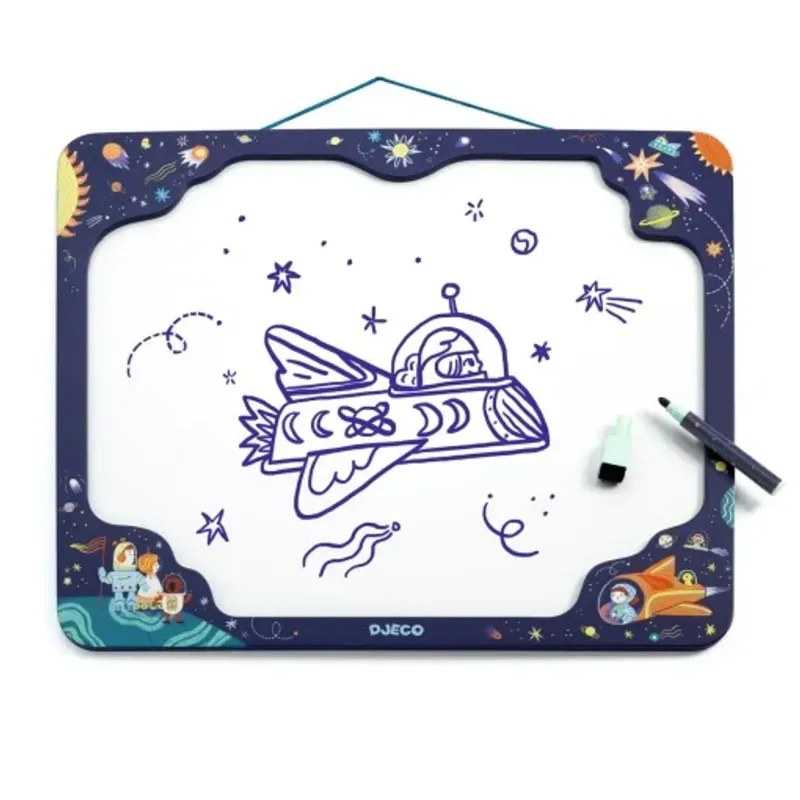 Jucarii, Copii si Bebe - Jucarii si jocuri - Jucarii & jocuri educative - Jocuri si jucarii educative - Tabla decorativa de scris model Spatiu - Infinity.ro